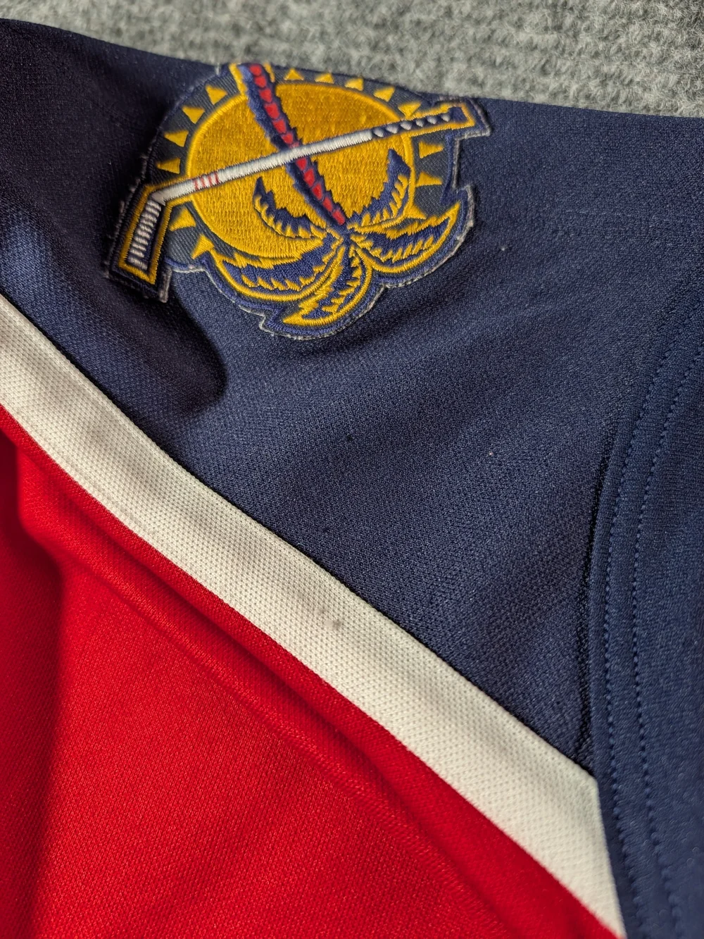 Vintage 90s Florida Panthers CCM Maska Hockey Jersey Men's Large